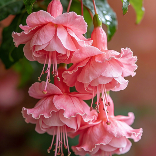 🌸 Double Fuchsia Plants – Elegant Cascading Blooms for Shade Gardens