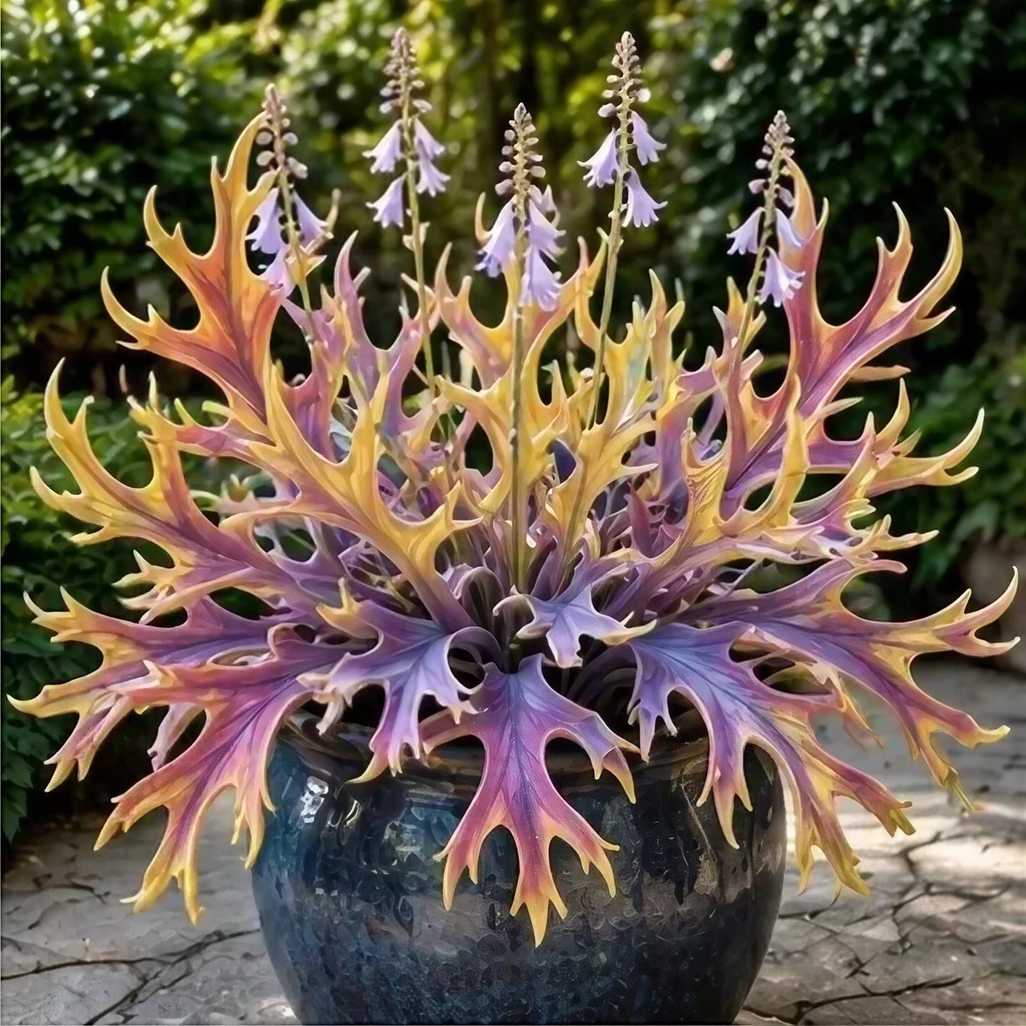 🌱 Rainbow Staghorn Hosta - 🦌The Hosta With Extraordinary Antler Shaped Foliage