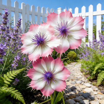 🌺 Salpiglossis sinuata – Painted Tongue Flowers for a Vibrant, Colorful Garden!
