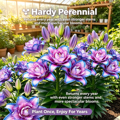 🌸Starlight Queen Oriental Lily Bulbs