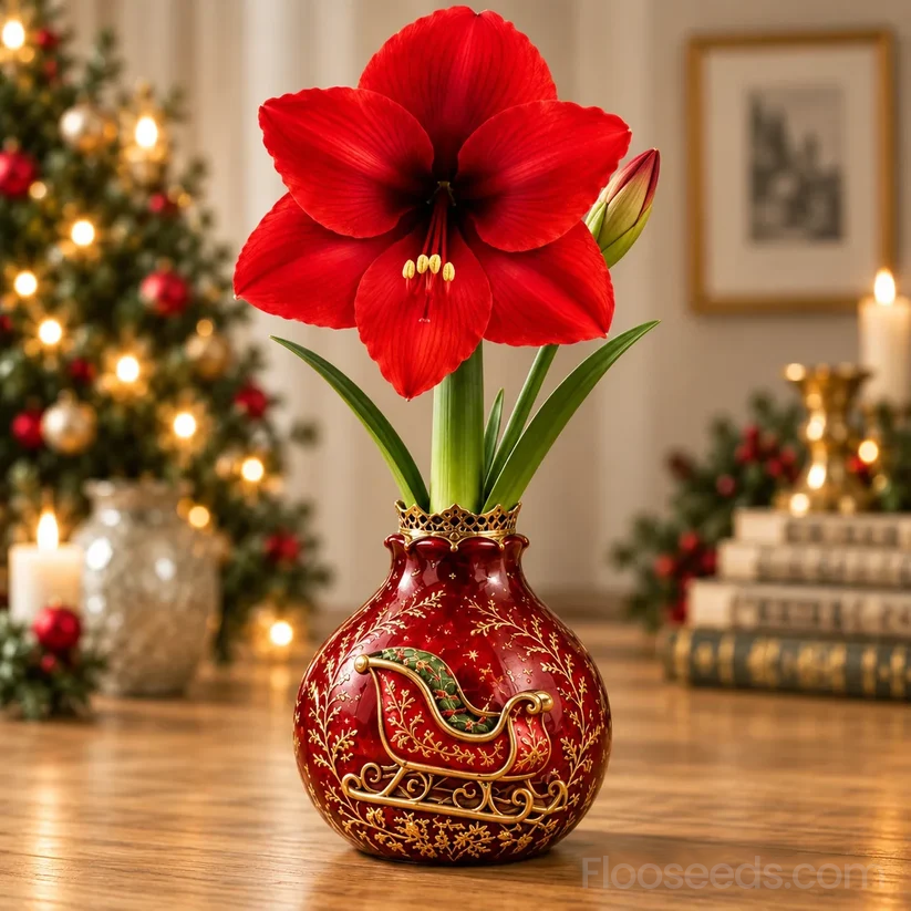 🔥 No Soil! No Water! Just Blooms! 🎄🌺 Watch These Holiday Waxed Amaryllis Bulbs Come to Life!