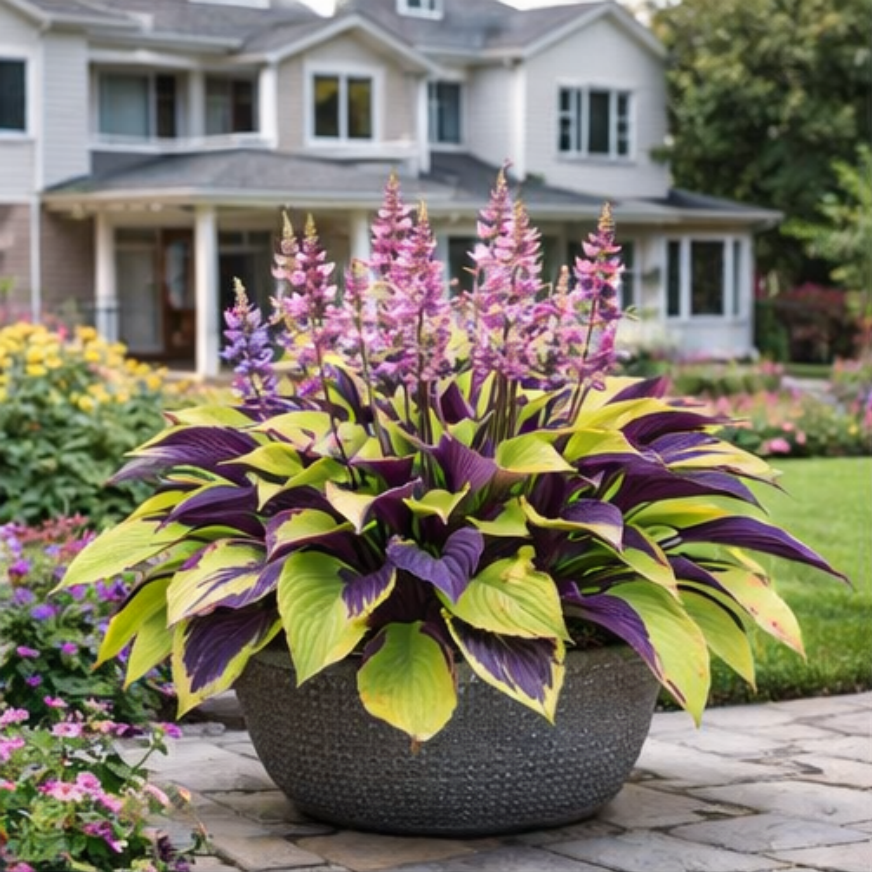 🌿 Hosta Bulbs: Big Beautiful Leaves, Almost Zero Effort