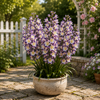 🌈🌺 Royal Mosaic Tuberose Bulbs 💥 Rare Multi-Color Blooms & Sweet Fragrance