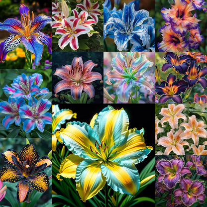 Easy to grow 🌸 Rare color lily seeds 🌸