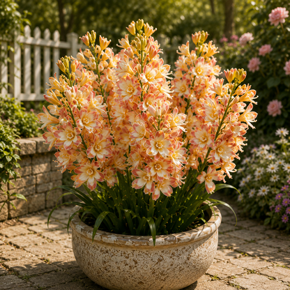 🌈🌺 Royal Mosaic Tuberose Bulbs 💥 Rare Multi-Color Blooms & Sweet Fragrance