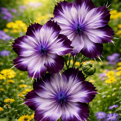 🌺 Salpiglossis sinuata – Painted Tongue Flowers for a Vibrant, Colorful Garden!