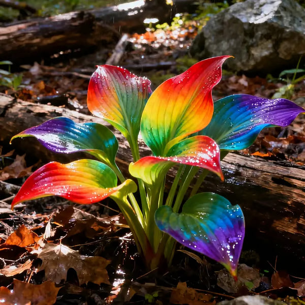 🌈 Rainbow leaves
