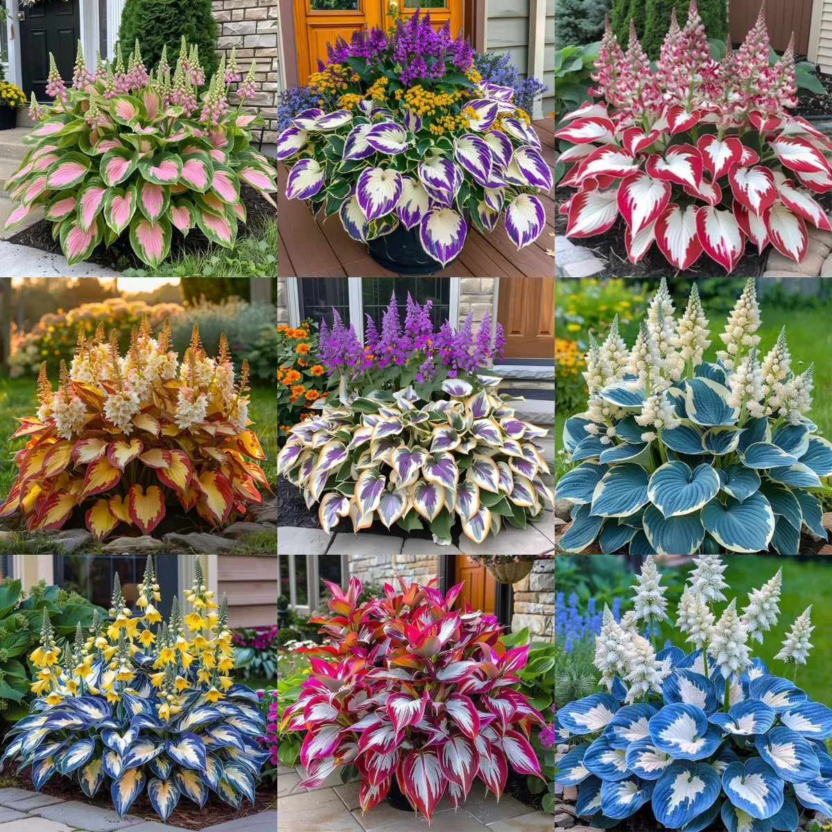 🔥Premium Rare Hosta Seeds🌿Turn Your Garden Into a Designer Landscape