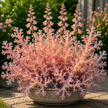 🏠🪸 Coral Reef Hosta Bulbs 🌿 Add Color & Texture to Shady Gardens