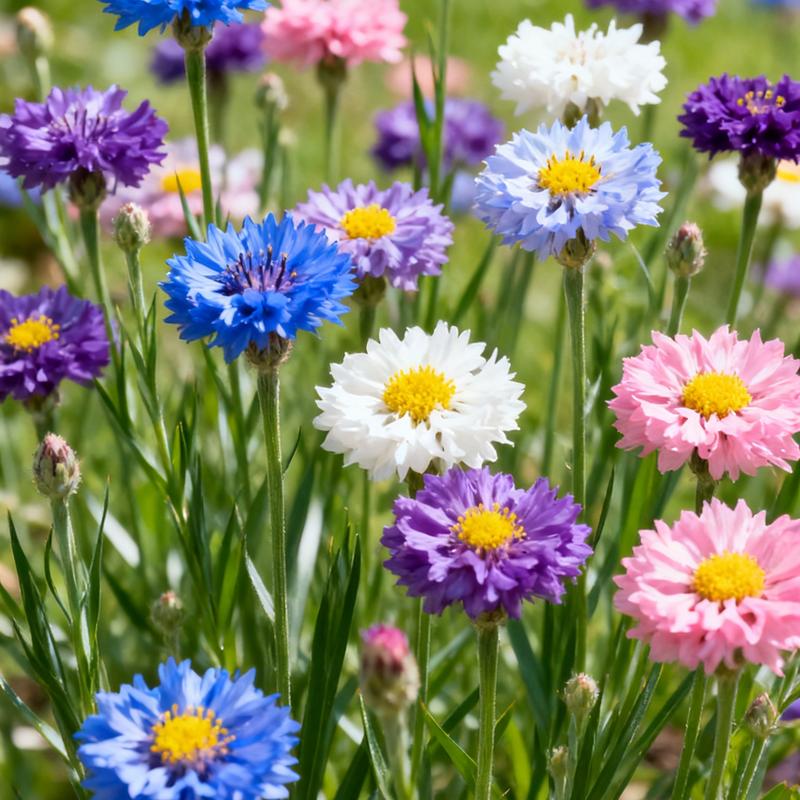 🍃 Easy to Grow, Gorgeous to View — Cornflower Magic!