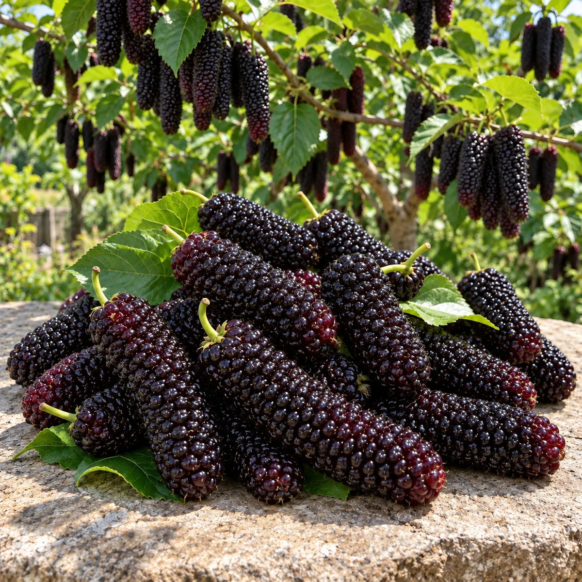 🌳 Rare Giant Red & Black Mulberry Tree Saplings 🌿
