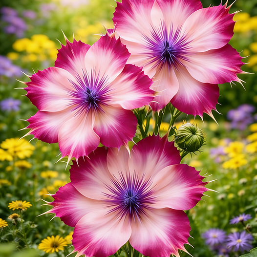 🌺 Salpiglossis sinuata – Painted Tongue Flowers for a Vibrant, Colorful Garden!