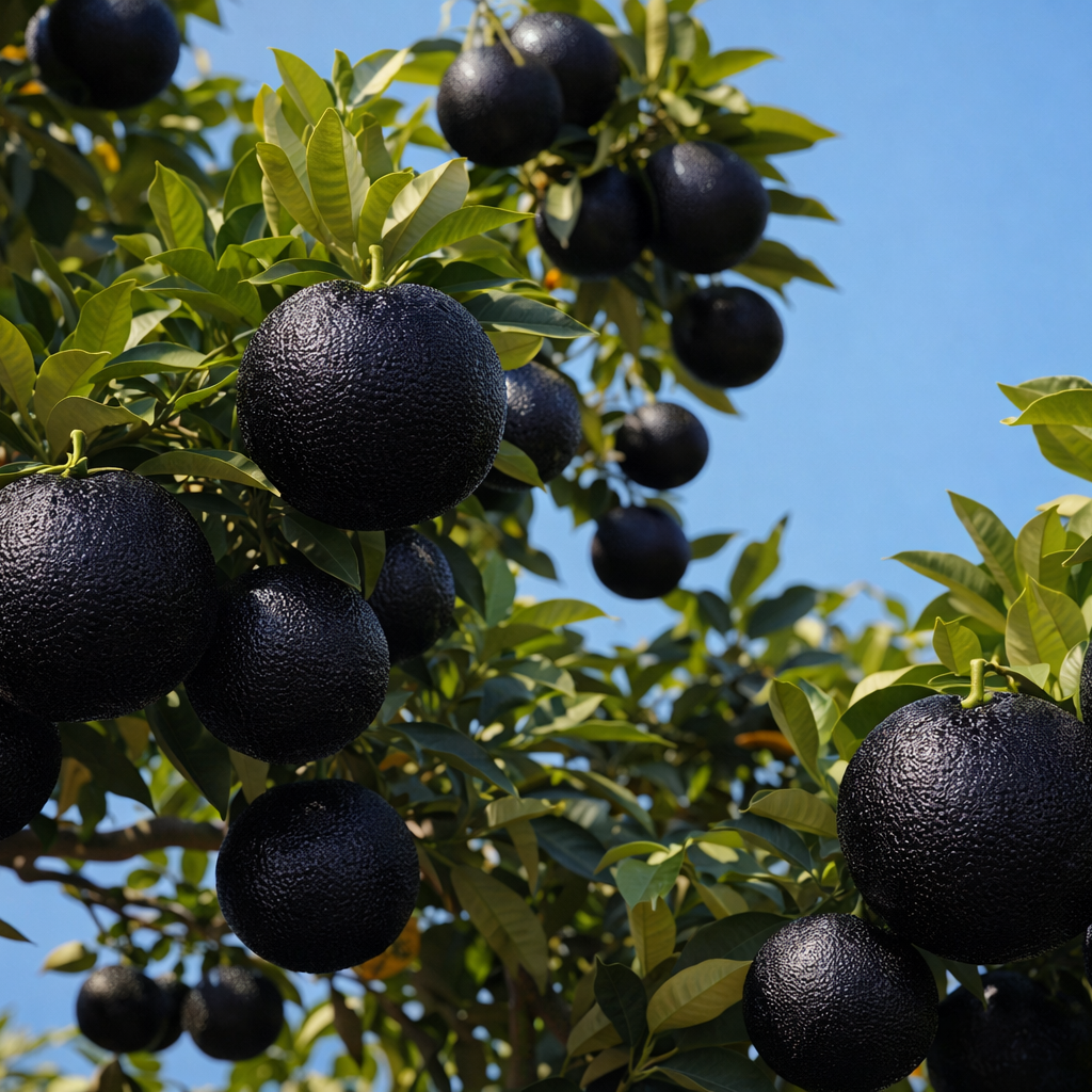 Giant Black Diamond Orange Seeds – Sweet, delicious, nutritious, and easy to grow at home.