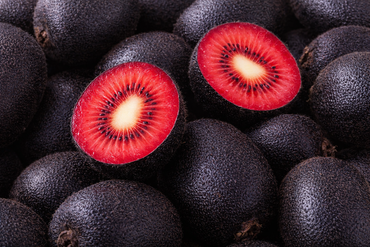 🥝Black Diamond Ruby Kiwi Seeds – Sweet, Nutrient-Rich & Easy to Grow at Home