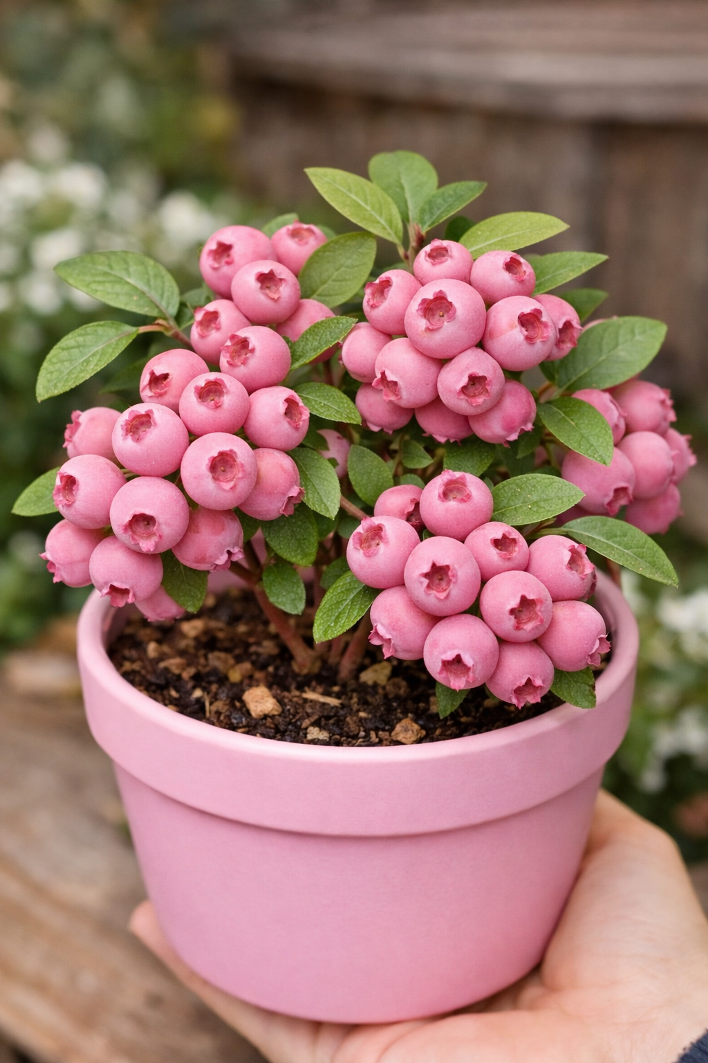 🫐𖠚ᐝSurprising Pink Blueberries You Never Seen