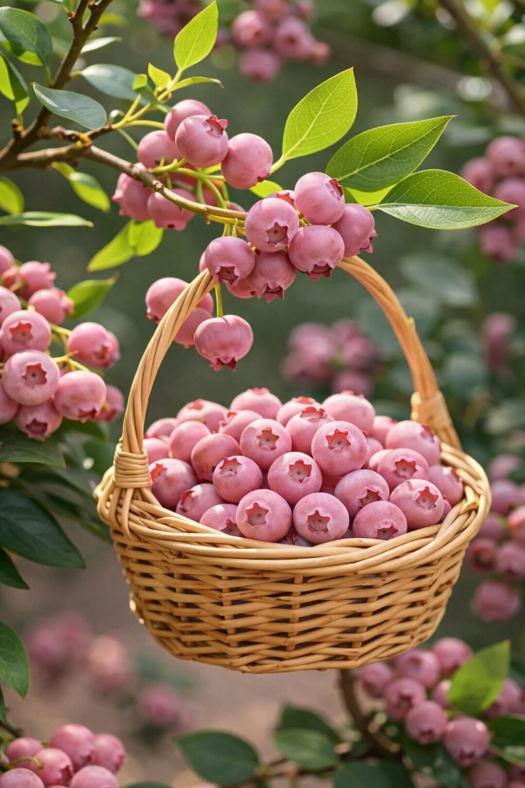 🫐𖠚ᐝSurprising Pink Blueberries You Never Seen