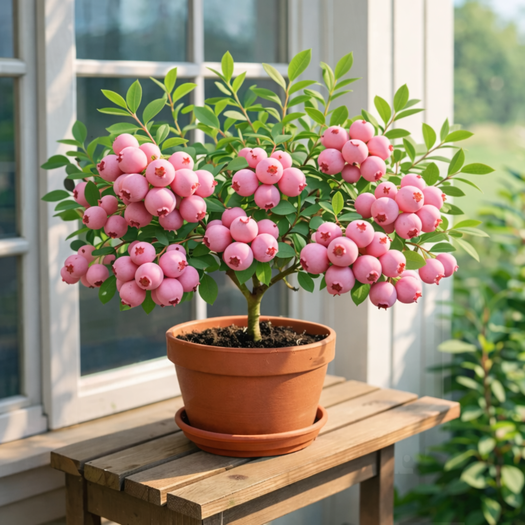 🫐𖠚ᐝSurprising Pink Blueberries You Never Seen