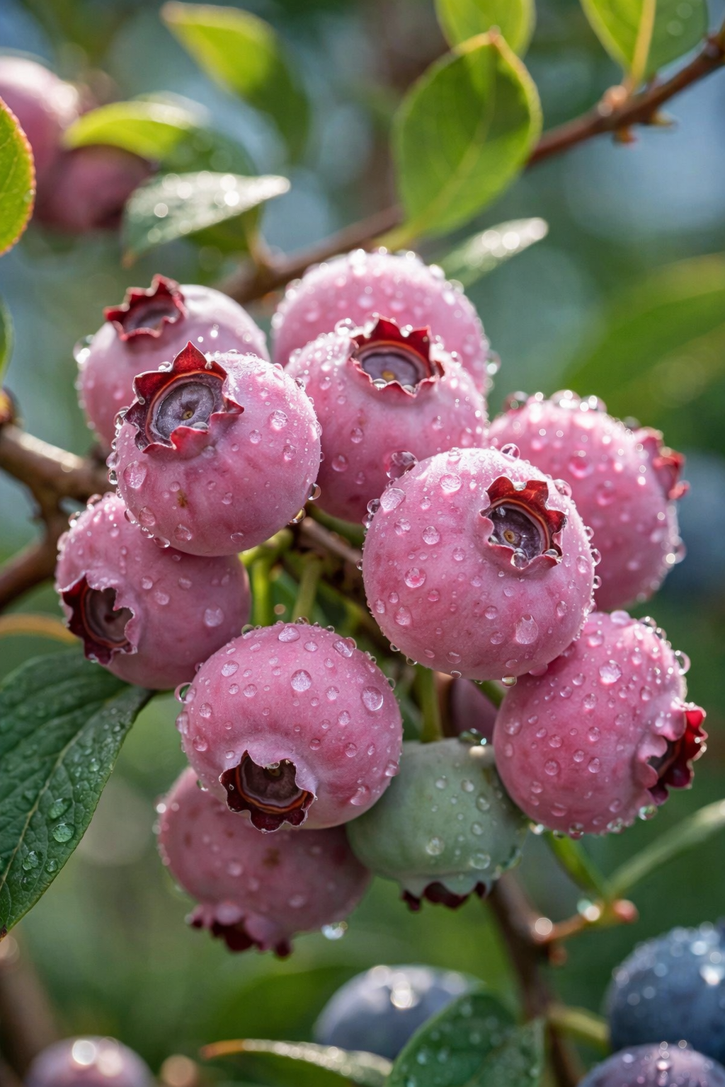 🫐𖠚ᐝSurprising Pink Blueberries You Never Seen
