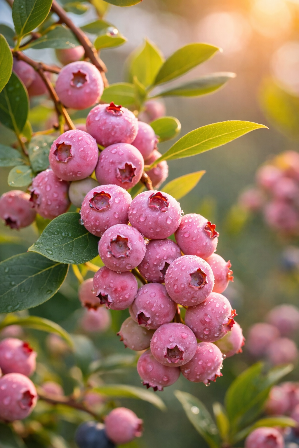 🫐𖠚ᐝSurprising Pink Blueberries You Never Seen