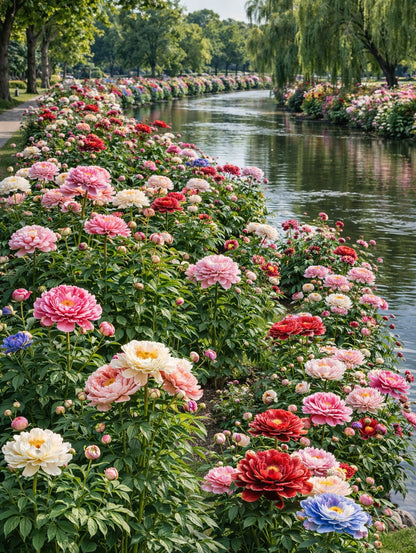 🔥 💎Double Peony Bulbs – Huge, Lush Blooms That Return Year After Year 🌸
