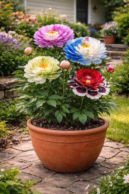 🔥 💎Double Peony Bulbs – Huge, Lush Blooms That Return Year After Year 🌸