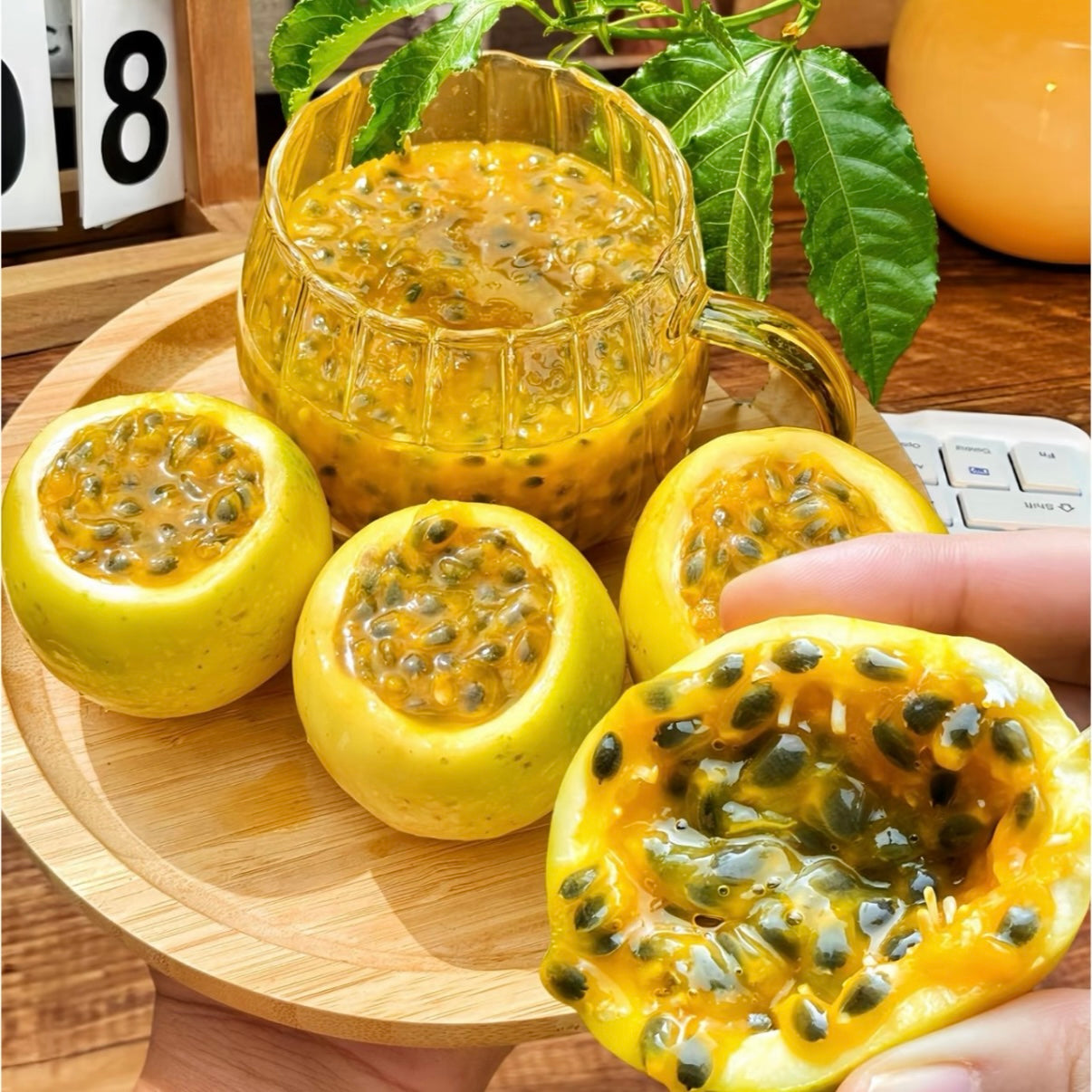 Fresh Passion Fruit Straight From Your Backyard 🍈✨