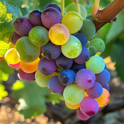 🌈🍇Rare Rainbow Hybrid Grape Organic