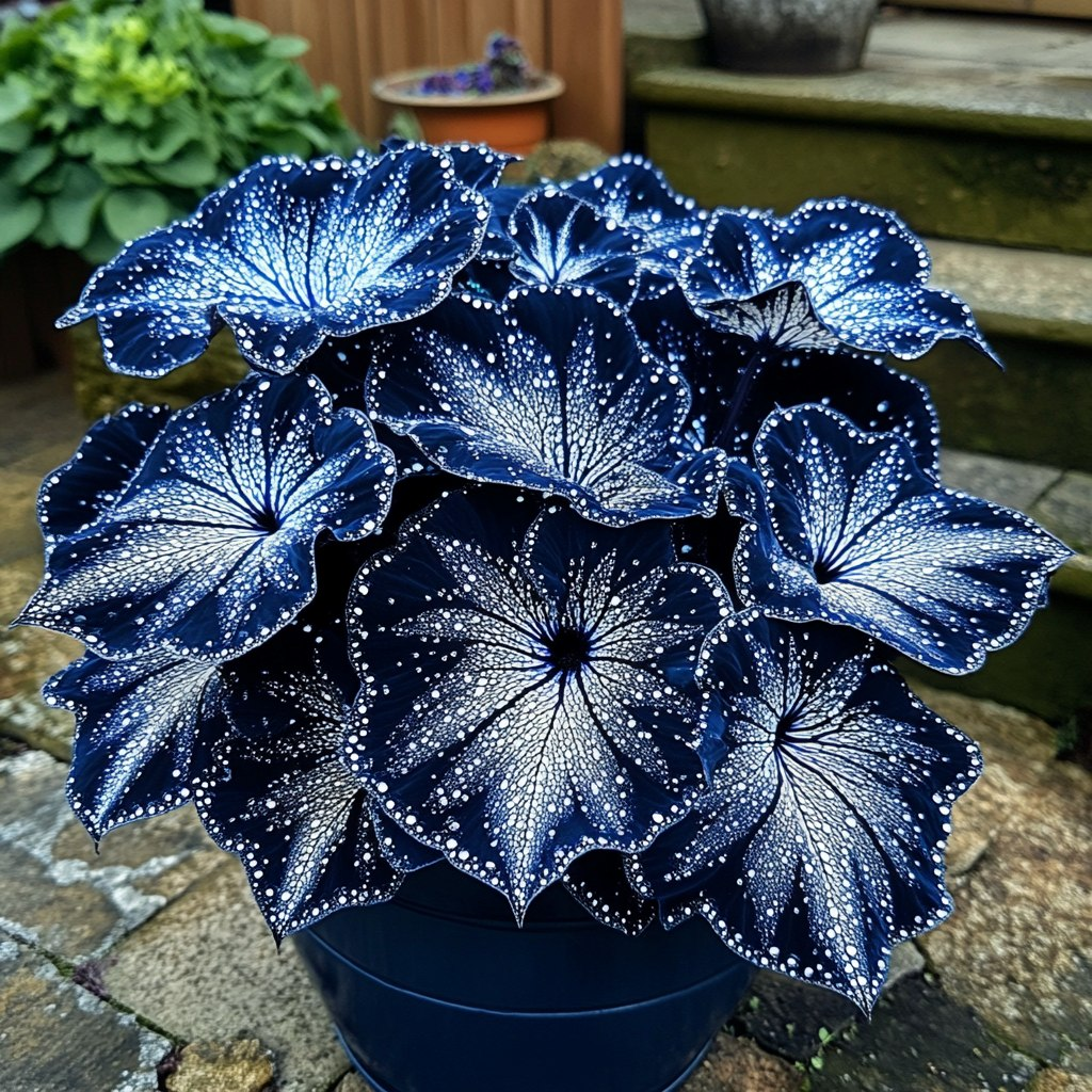 Painted Begonia 🫧☘️Pot Plant, Interior Design, Low Maintenance🍃🌺