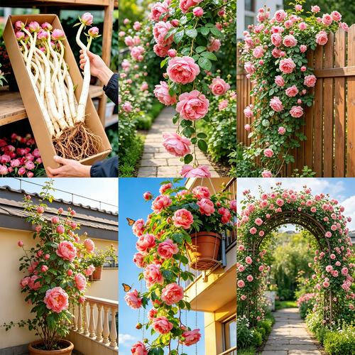 🌈Rare Climbing Roses 🌹Vigorous & Fragrant✨The Ultimate Garden Upgrade