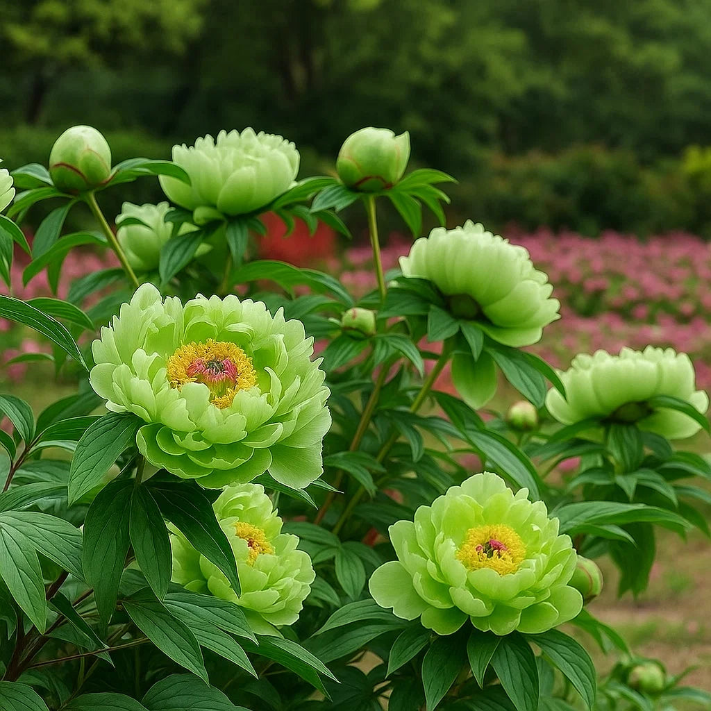 🌈💐Rare Full-Double Peonies – Stunning Ruffled Blooms🌿