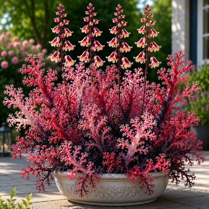 🏠🪸 Coral Reef Hosta Bulbs 🌿 Add Color & Texture to Shady Gardens