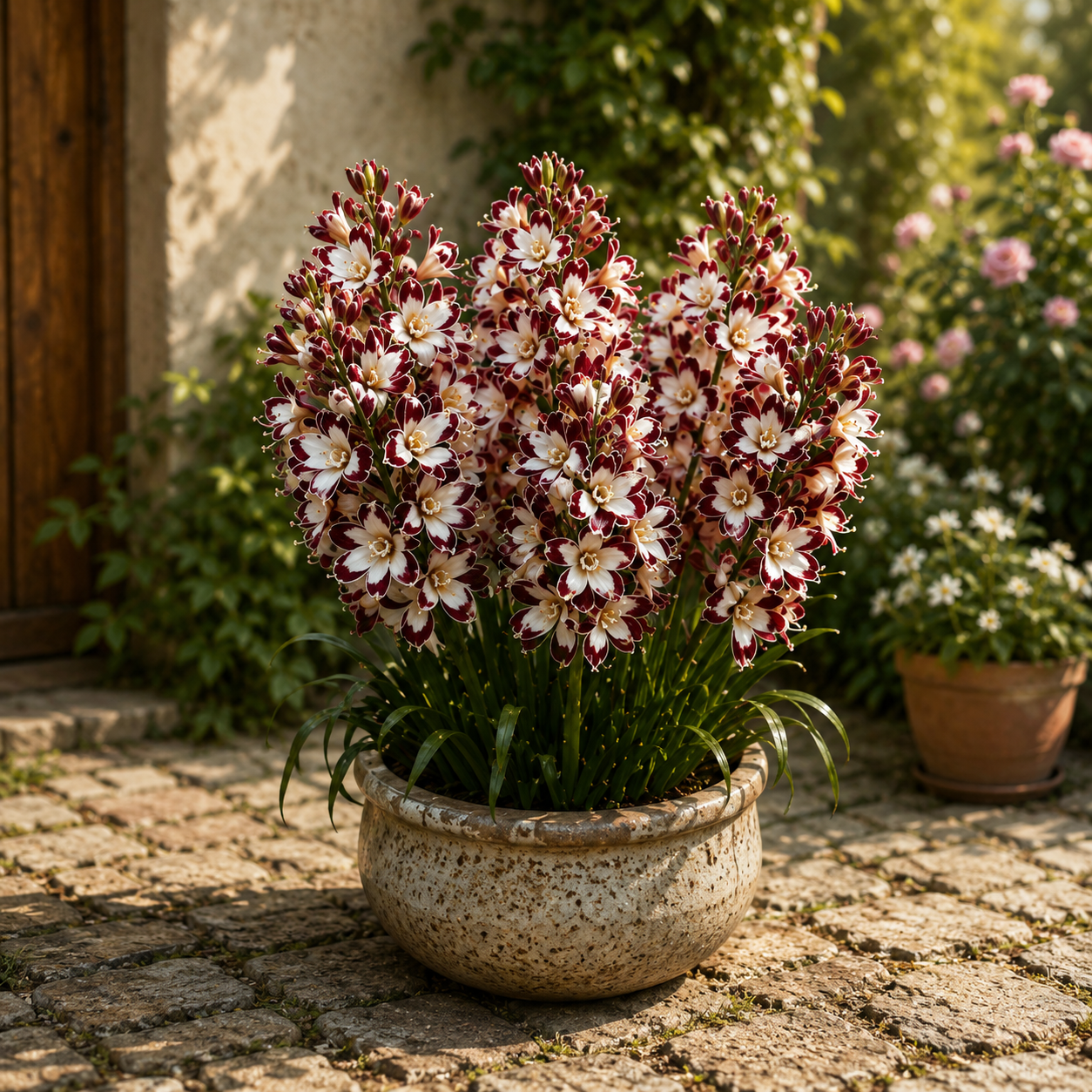🌈🌺 Royal Mosaic Tuberose Bulbs 💥 Rare Multi-Color Blooms & Sweet Fragrance
