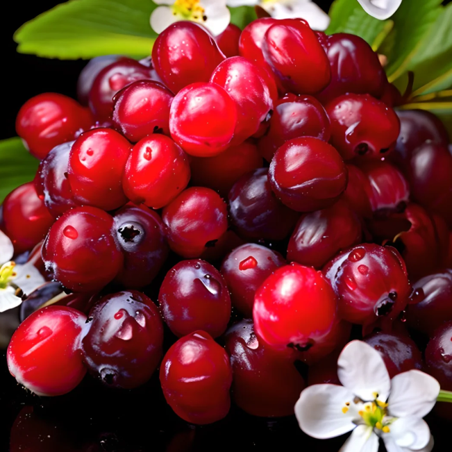 🍒 Premium Cranberry Seeds – Superfruit Treasure!