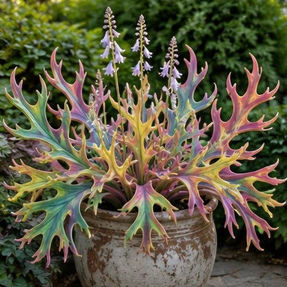 🌱 Rainbow Staghorn Hosta - 🦌The Hosta With Extraordinary Antler Shaped Foliage