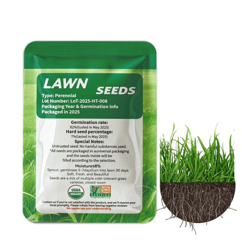 Fast-Growing Grass Seeds & Lawn Repair Blend
