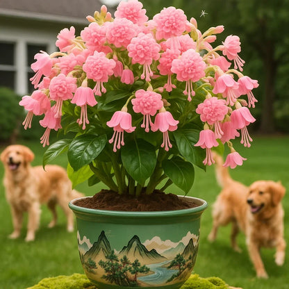 🌸 Double Fuchsia Plants – Elegant Cascading Blooms for Shade Gardens