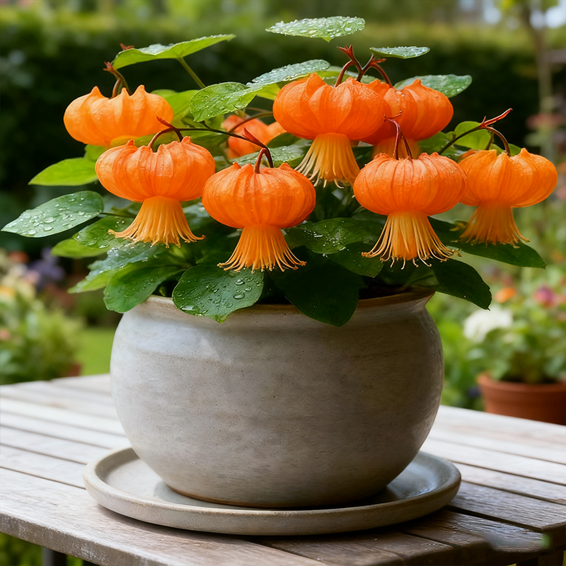 🏮 Lantern Flower Seeds — Grow Your Own Miniature Garden Lights 🌱✨