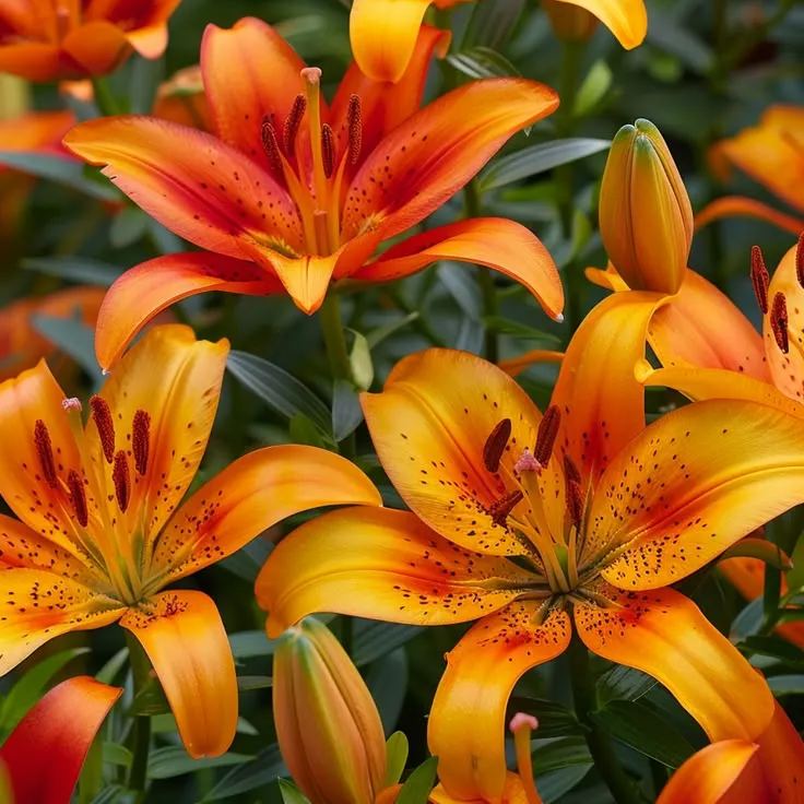 🔥Premium Lily Bulbs🌺Easy to Grow, Fast Blooming ✨ Perfect for Beginners