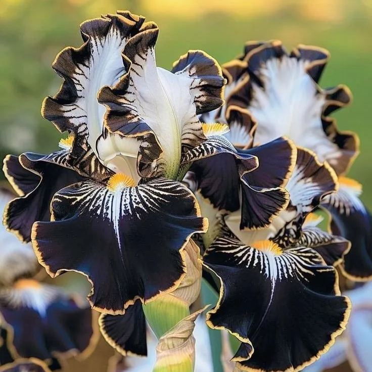 Rare Iris Bulbs 🌈🌑Cultivate a Rainbow in Your Garden✨