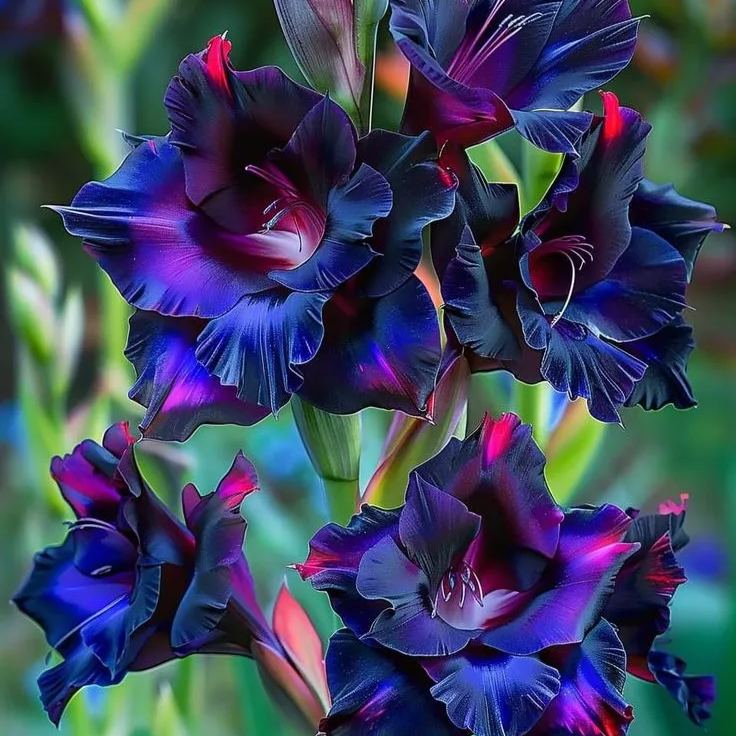 Rare-Colored Gladiolus Bulbs✨🌈The Crown Jewel of Gardens