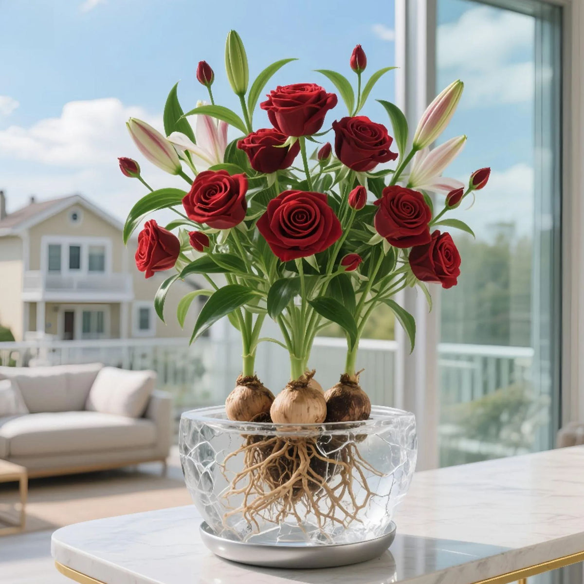 ✨Hydroponic Rose Bulbs -Enchanting Fragrant🌹Can be grown in water or soil