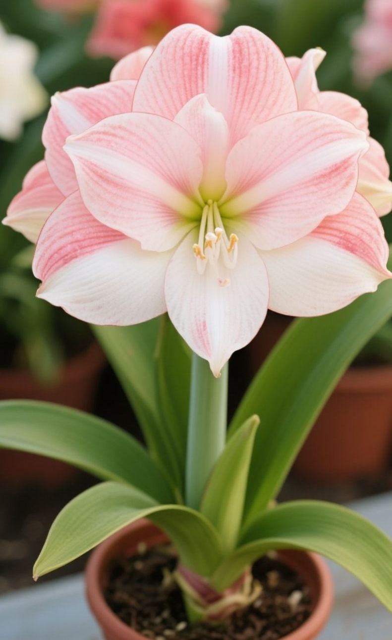 🔥 Limited-Time Offer 🌺 Rare Double-Petaled Perfume Amaryllis – Giant Fragrant Blooms All Winter Long ❄️