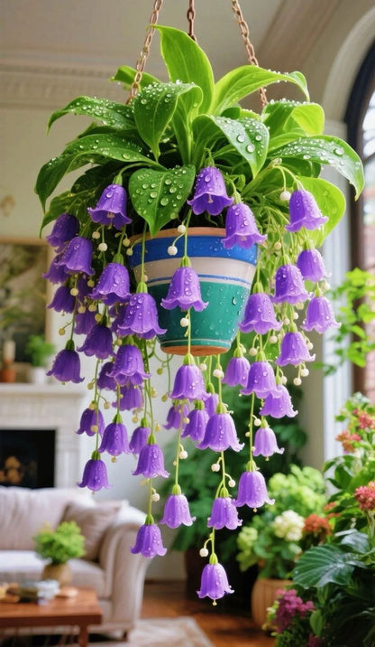 🌿 Hanging Lily of the Valley🌸 Elegance That Lasts Year After Year