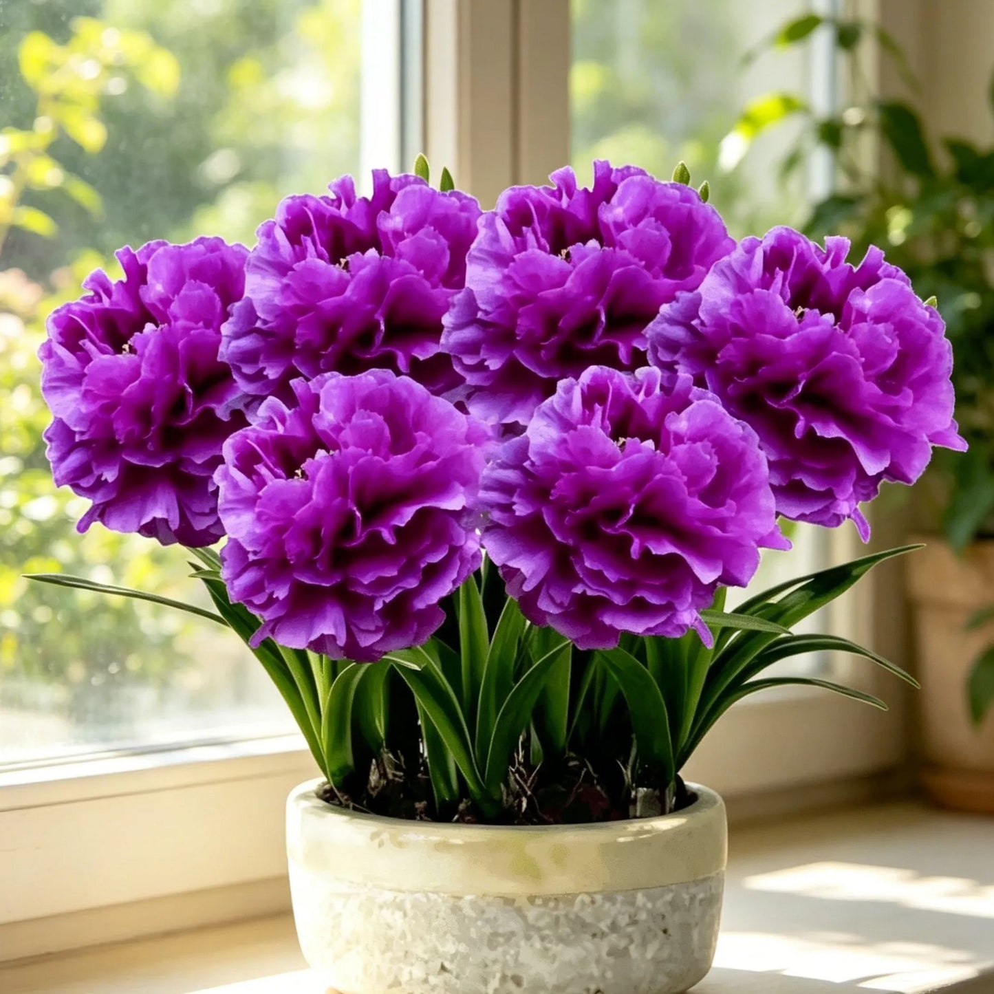 💜 Purple Moon Orchid 🌿 Beautiful Blooms & Natural Pest-Repelling Power