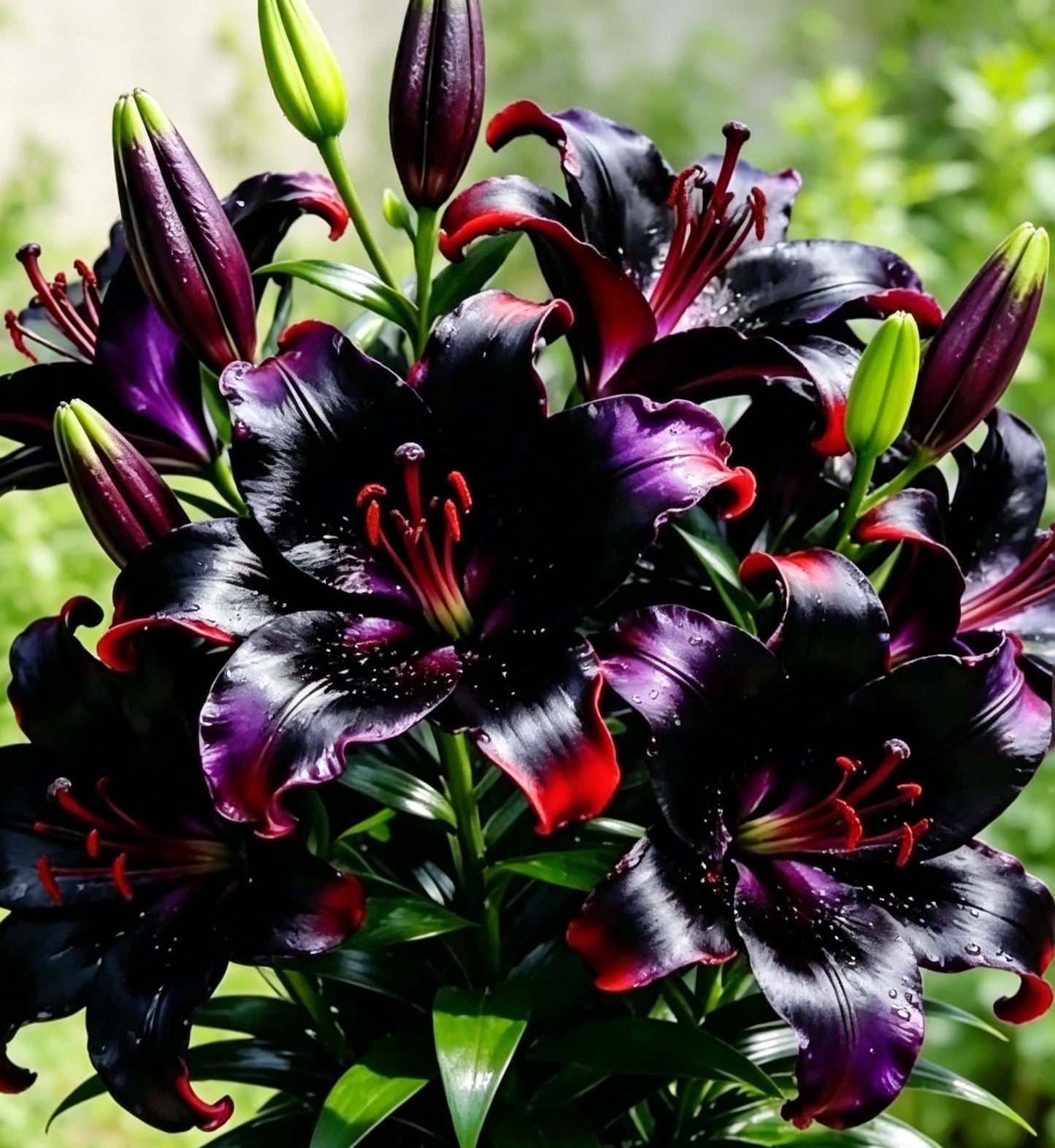 Black Magic Lily🌺Perfume Lily Bulbs✨Fast Blooming&Perfect for Beginners