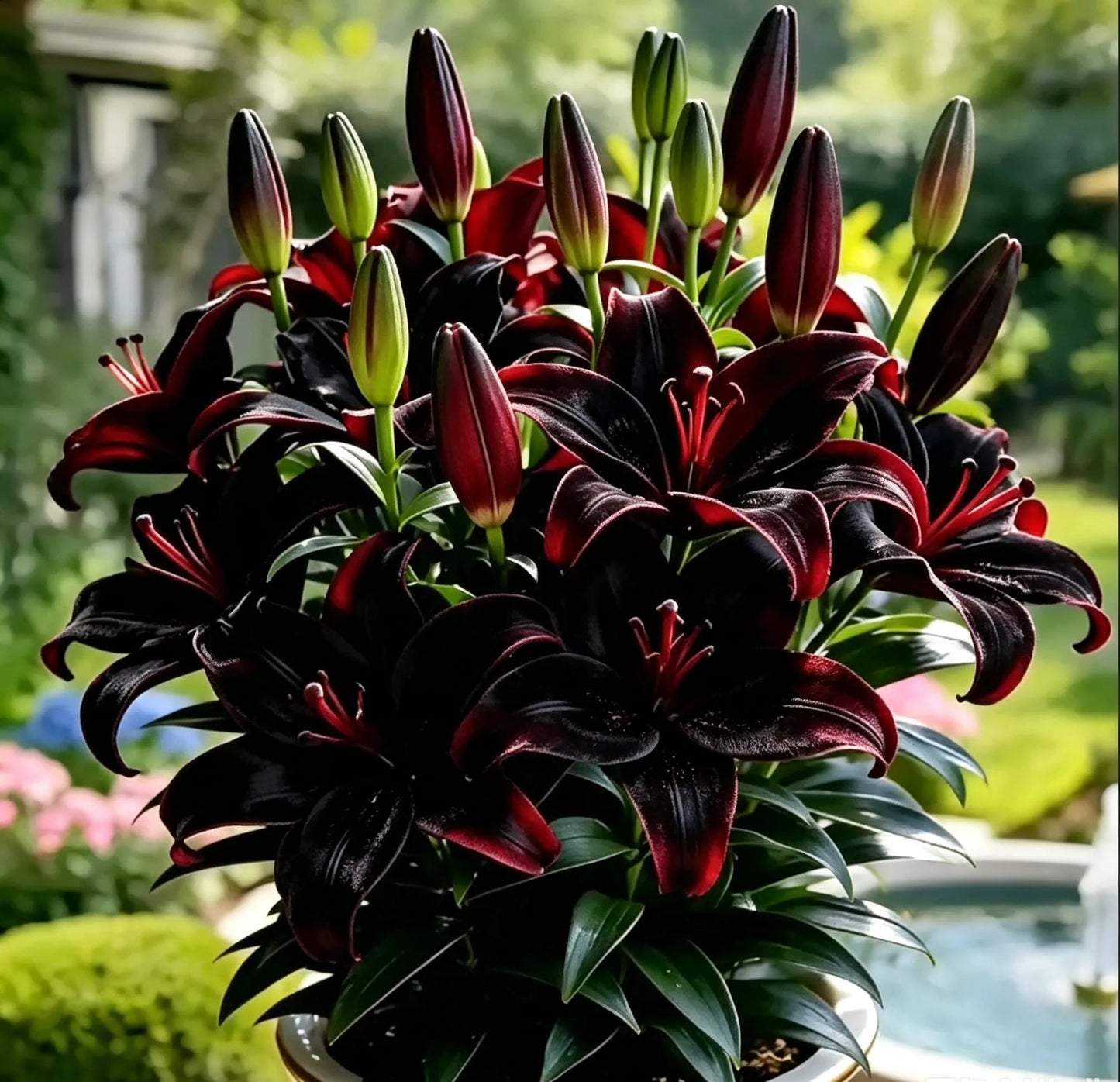 Black Magic Lily🌺Perfume Lily Bulbs✨Fast Blooming&Perfect for Beginners