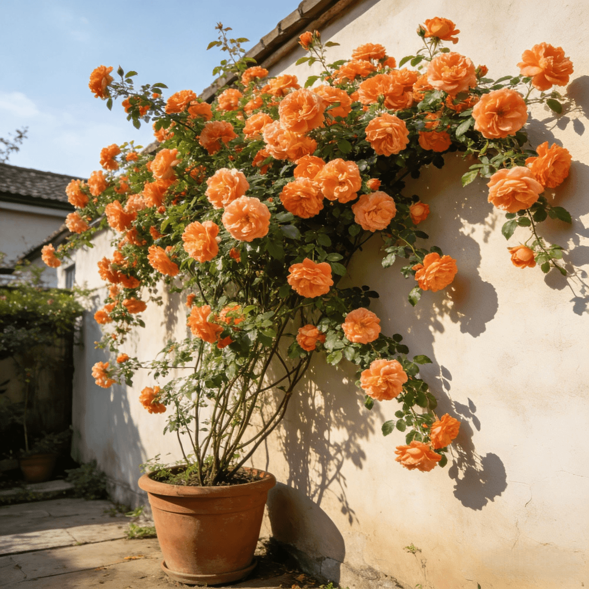 🏠💛 Yellow Banksia Rose 🌿 Create Stunning Flower Walls — Easy to Grow Anywhere 🌼