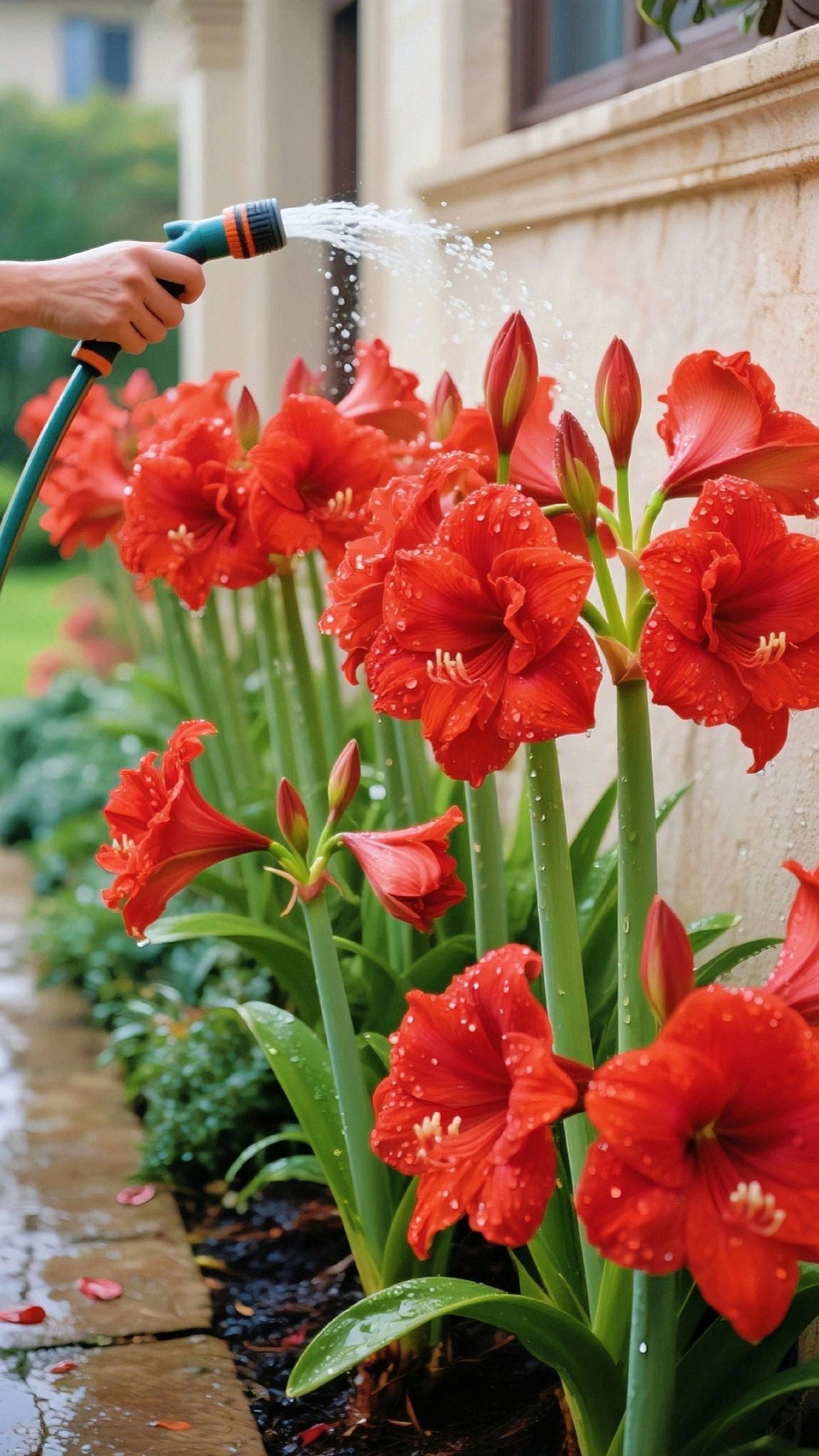 🔥 Limited-Time Offer 🌺 Rare Double-Petaled Perfume Amaryllis – Giant Fragrant Blooms All Winter Long ❄️