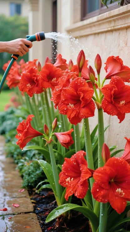 ✨Limited Offer 🌺 Double-Petaled Perfume Amaryllis Bulbs – Giant Blooms, Winter’s Flower ❄️